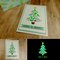 Glow-in-the-Dark Christmas Tree Card