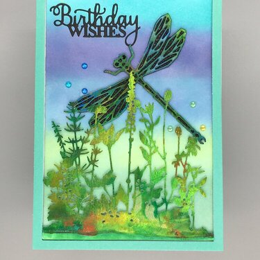 Birthday Wishes Dragonfly