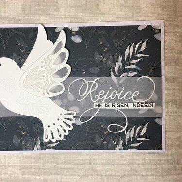Dove Easter Card