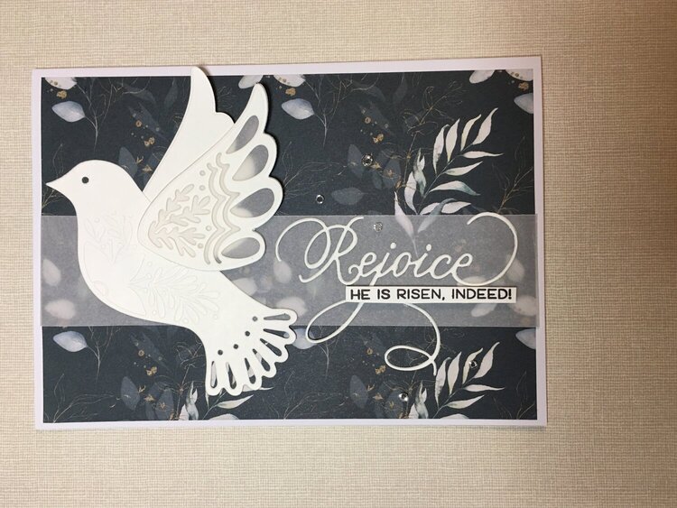 Dove Easter Card
