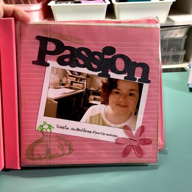 My passion , scrapbooking