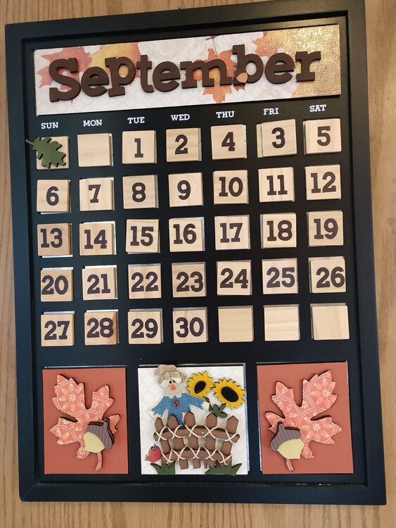 Foundations Calendar Septber