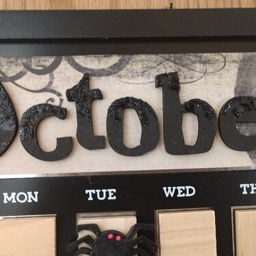 Foundations Calendar - October