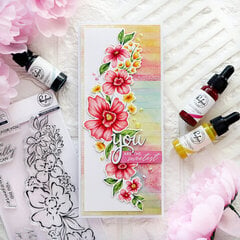 Floral Notes - Pinkfresh Studio