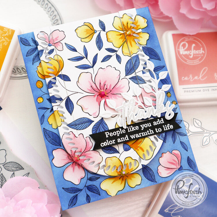 Delicate Floral Print - Pinkfresh Studio