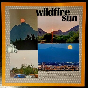 Wildfire sun