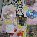 My cd wall art