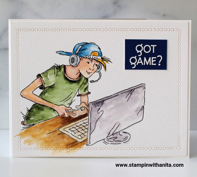 Watercolored Gamer