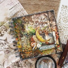 Altered art daily mixed media book
