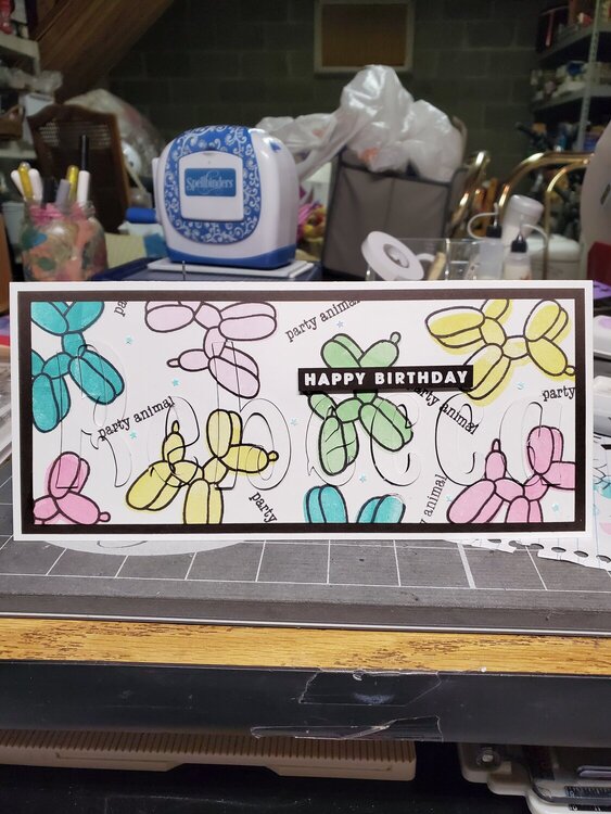 Party Animal card