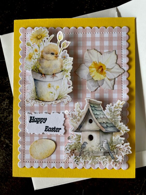Quick Mintay &#039;Spring is Here Easter card