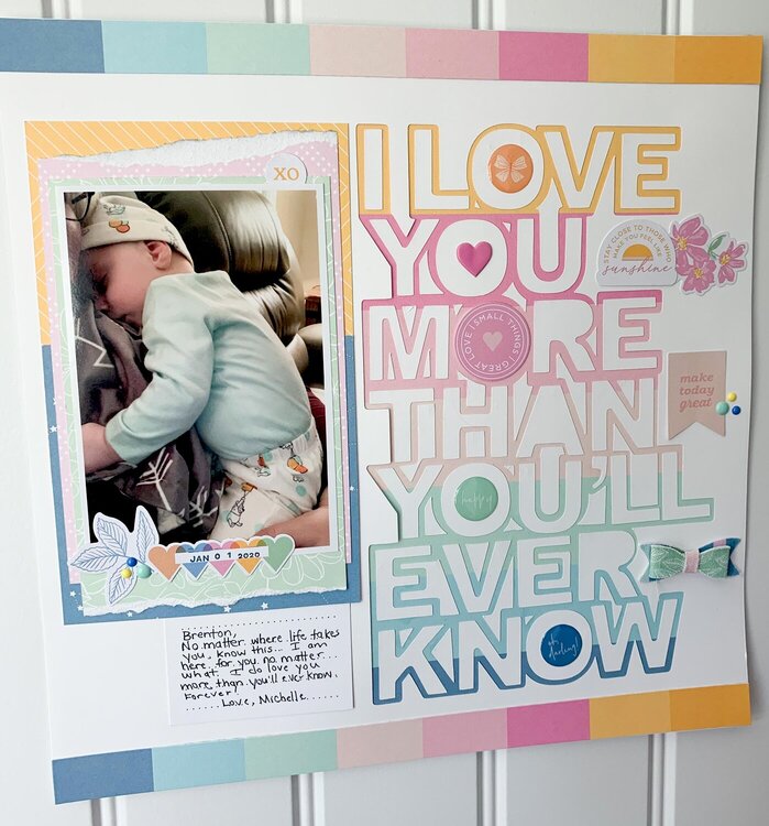 Love you more....