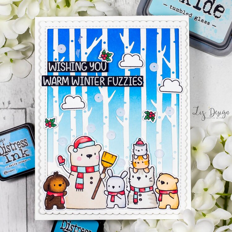 Snow Friends Card!