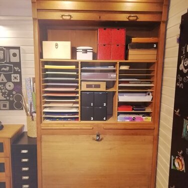 New, old filing cabinet