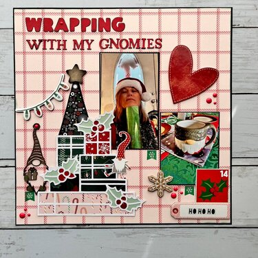 WRAPPING WITH MY GNOMIES