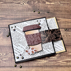 Card - Wake Up, Drink Coffee, Conquer the world