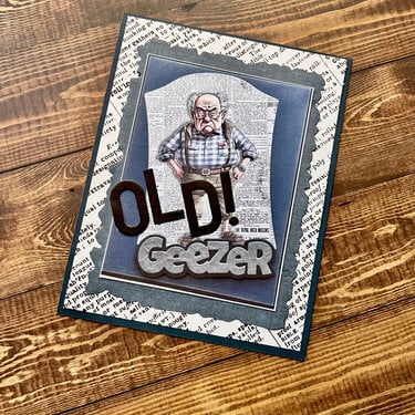 Card - Old Geezer
