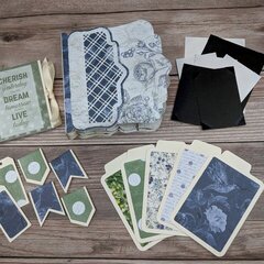 2-in-1 Mini Album with Tonic's Keepsake Insert Die & Wandering Ivy Paper