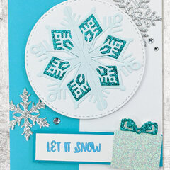 Snow-Themed Christmas / Holiday Cards