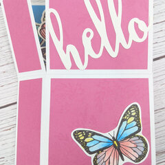 Butterfly Cards Using Crafter's Companion Box Kit #6 - Aqua