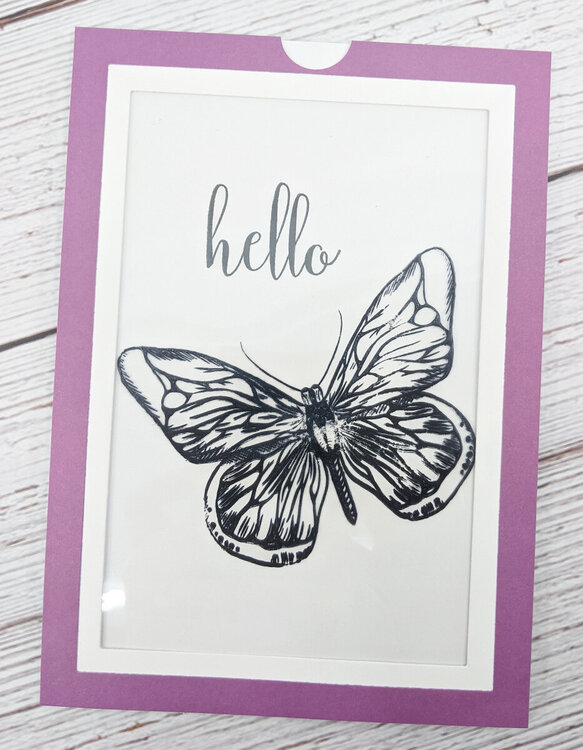 Butterfly Cards Using Crafter&#039;s Companion Box Kit #6 - Aqua