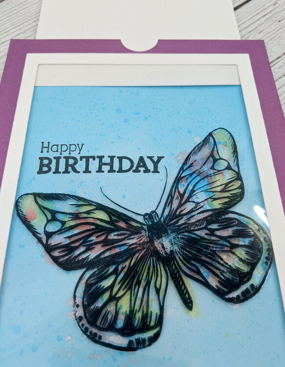 Butterfly Cards Using Crafter&#039;s Companion Box Kit #6 - Aqua