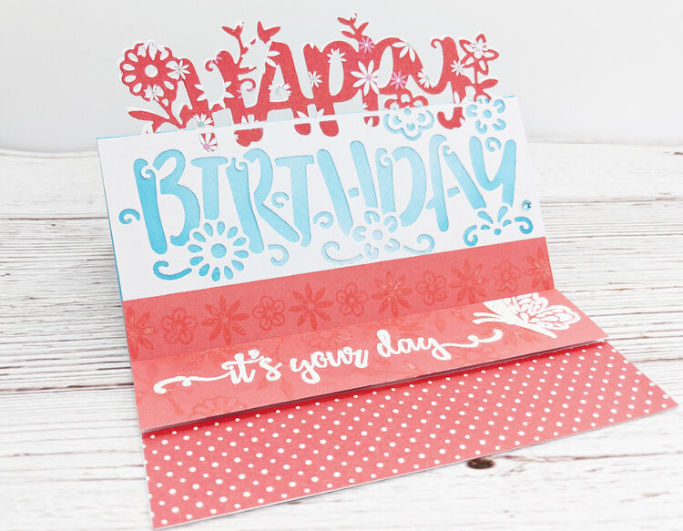 Birthday Card Using Crafter&#039;s Companion Box Kit #27