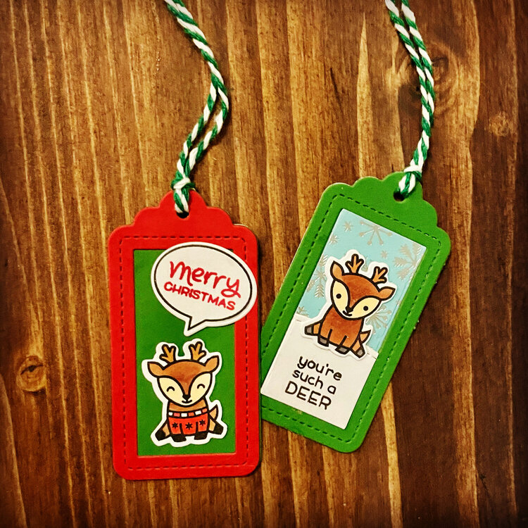 Reindeer Gift Tags