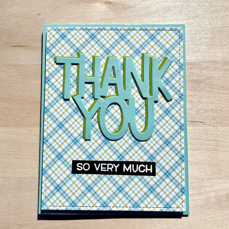Giant Thank You Card