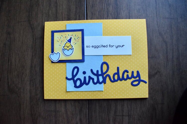 Birthday Chick Card