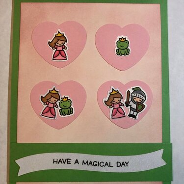 Princess and the Frog Card