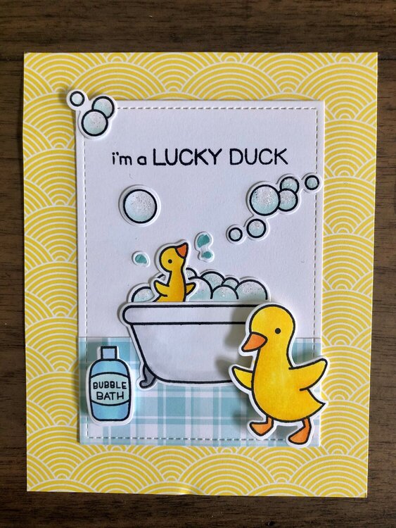 Lucky Duck Card