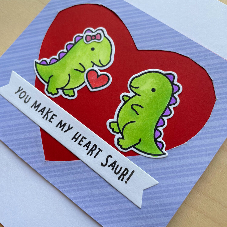 Dinosaur Valentine