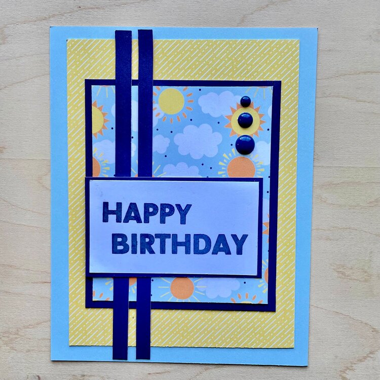 Sunny Happy Birthday Card