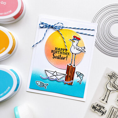 Happy Birthday Sailor Card 