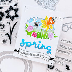 Spring Makes my Heart Sing Card