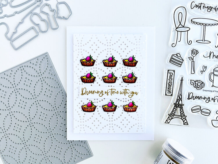 Catherine Pooler Designs-Global Adventure Part Deux Collection-French Patisserie Card