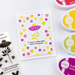 I Like it best when were not apart Card