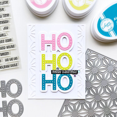 Merry Christmas Ho Ho Ho Card 