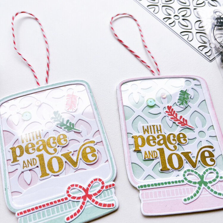 With Peace and Love Card