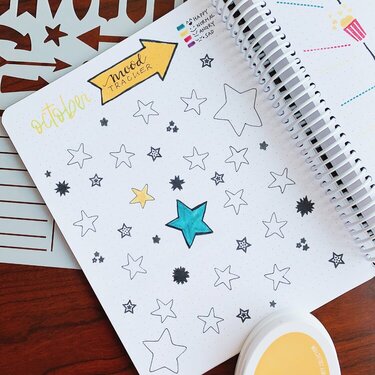 Catherine Pooler Designs Canvo Bullet Journal Stencils