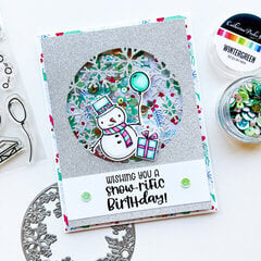 Wishing You A Snow-rific Birthday Card