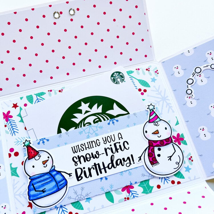 Wishing You A Snow-rific Birthday Gift Card 