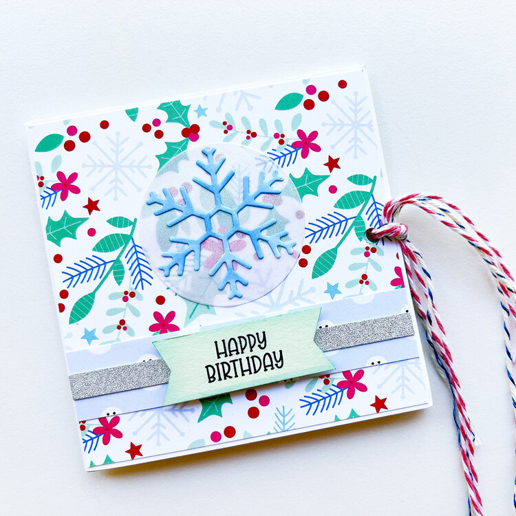 Wishing You A Snow-rific Birthday Card 