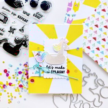 Let's make a Splash Card 