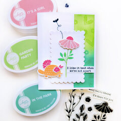 I Like it best when we're not apart Card