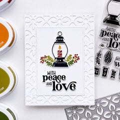 With Peace and Love Card 