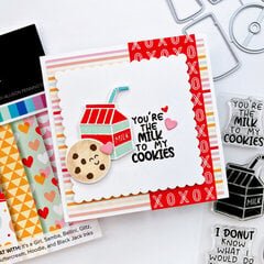 You're the Milk to My Cookies Card