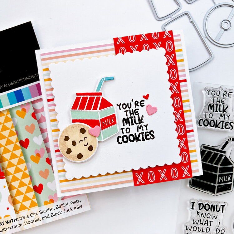 You&#039;re the Milk to My Cookies Card