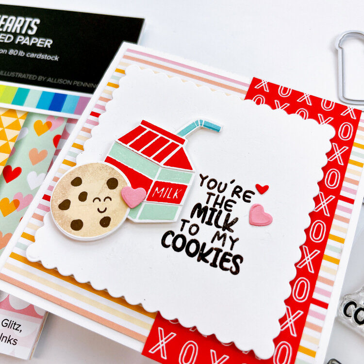 You&#039;re the Milk to My Cookies Card